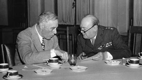 Franklin D. Roosevelt and Winston Churchill