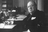 Winston Churchill, 10 Downing St.